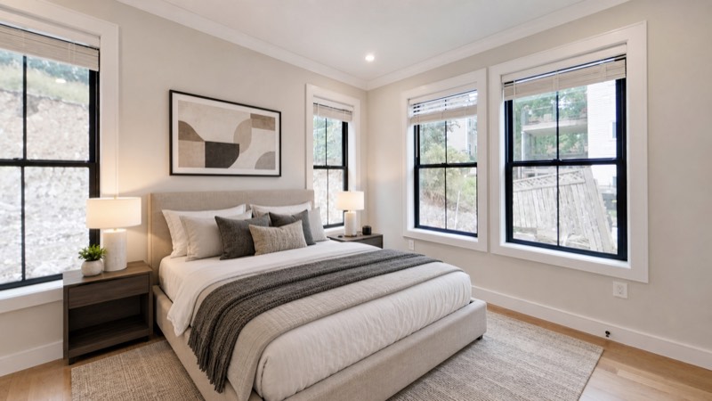 Bedroom three at 285 Lamartine Street Unit 2