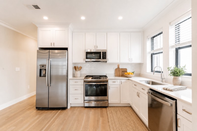 Kitchen, second view at 285 Lamartine Street Unit 2